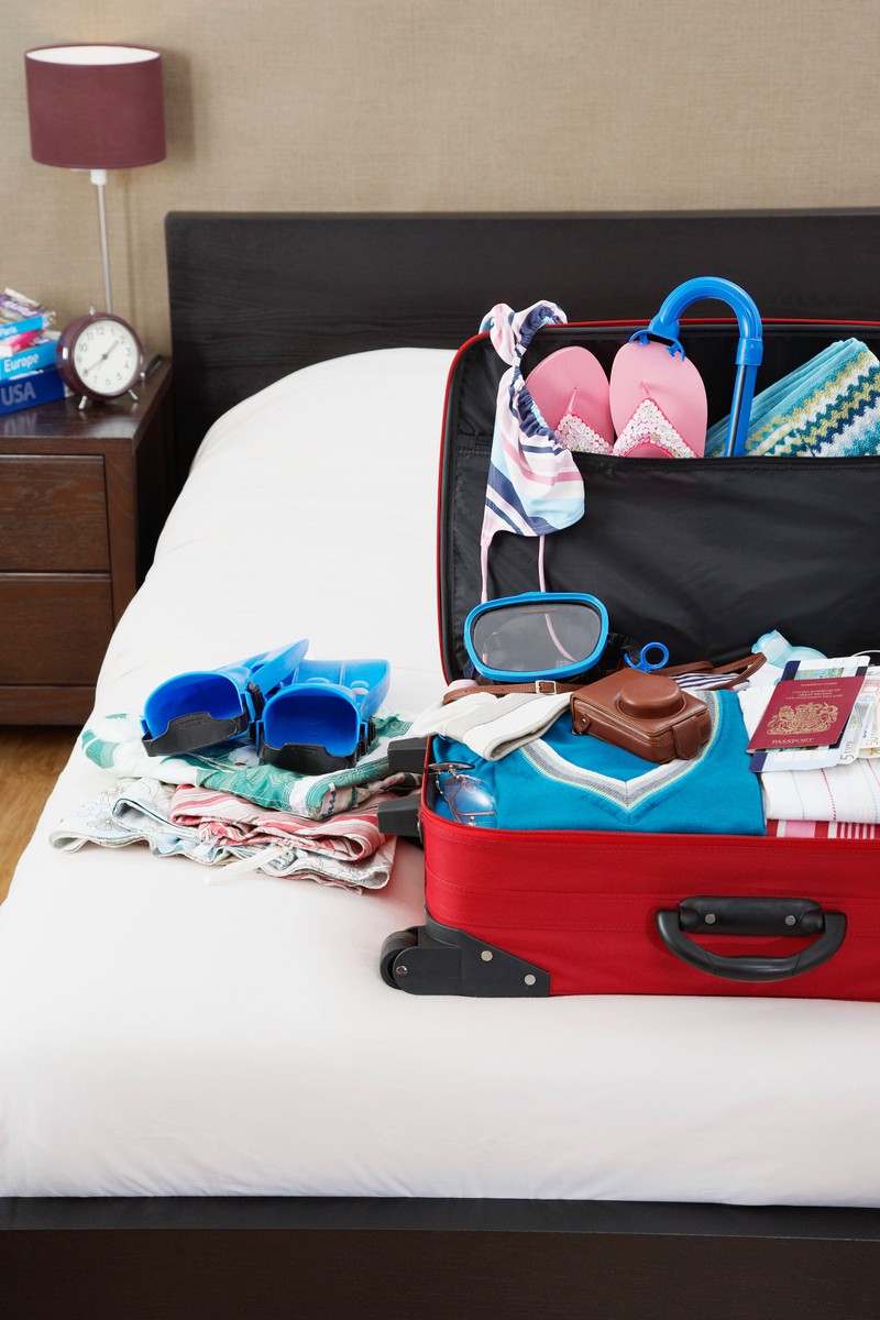 Im Koffer schleppt man die Bettwanzen meist aus dem Urlaub mit nach Hause. Daher: gut kontrollieren, ob sich welche eingenistet haben