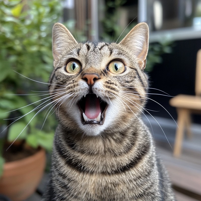 Stress als Gefahr: Katzen sind sehr sensible Tiere.