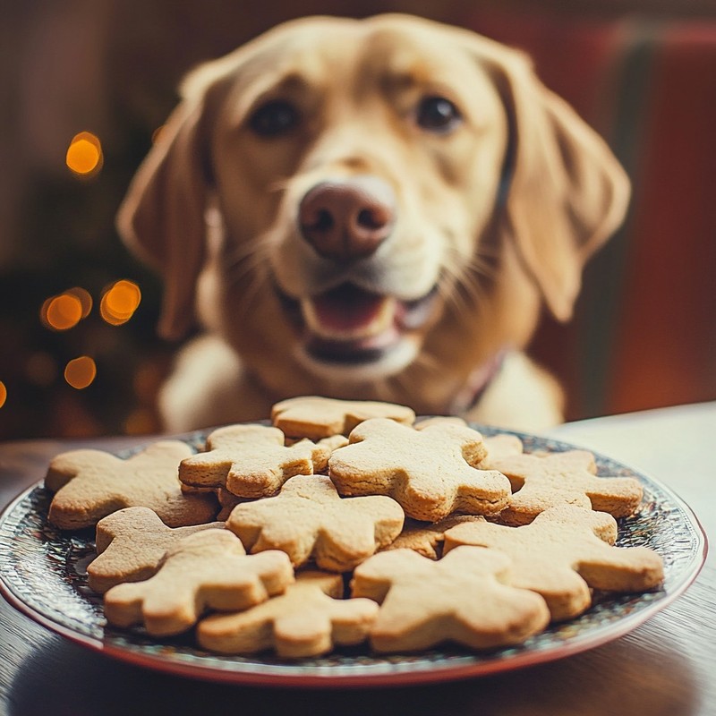 Ein Hund freut sich besonders über Leckerlies.