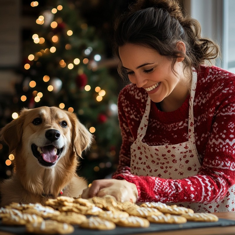 Weihnachten: Was gibt es Schöneres, als seinem Hund eine selbstgemachte Leckerei zu bieten?