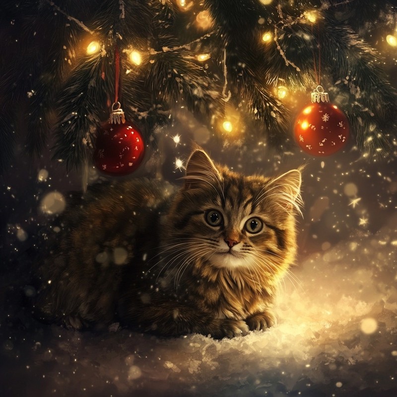 Es gibt ein Weihnachtsgeschenk, die Katzen und Katzenbesitzer glücklich macht.