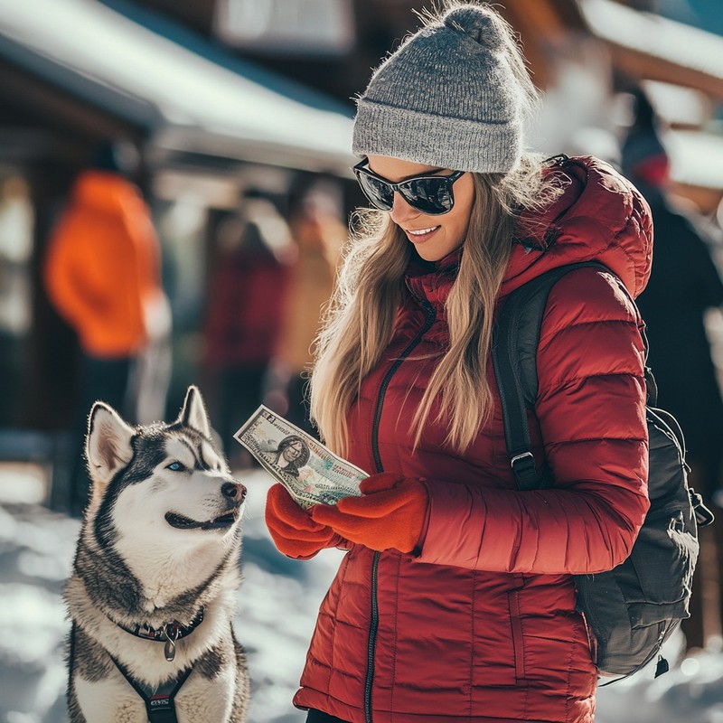 Die Kosten für einen Hund im Wintersporturlaub können je nach Reiseziel und Aktivitäten variieren.