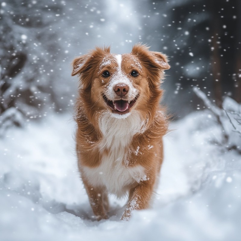 Hunde sind als Begleiter auf Ski- oder Snowboardpisten, bei Schlittenfahrten oder Wanderungen im Tiefschnee ungeeignet.