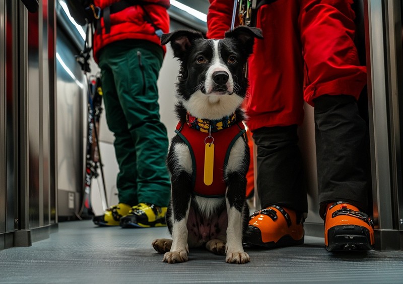 In vielen Skigebieten sind Hunde in Gondeln und Lifts erlaubt, jedoch gibt es einige Regeln, die beachtet werden müssen.