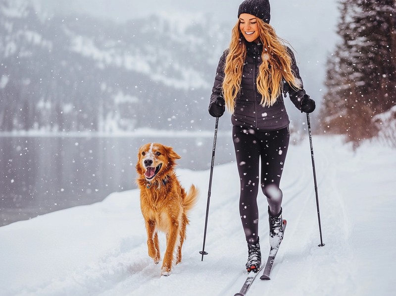 Viele Hundebesitzer träumen vom Winterurlaub mit dem Hund.