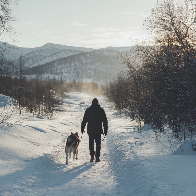 Vor dem Winterurlaub solltest du folgende Dinge für deinen Hund unbedingt dabei haben.