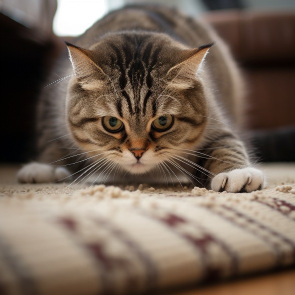 Wenn deine Katze sanft neben dir sitzt und ihre Krallen an einem Kratzbaum oder dem Teppich wetzt, offenbart sich eine andere Facette ihrer Instinkte und Kommunikation.