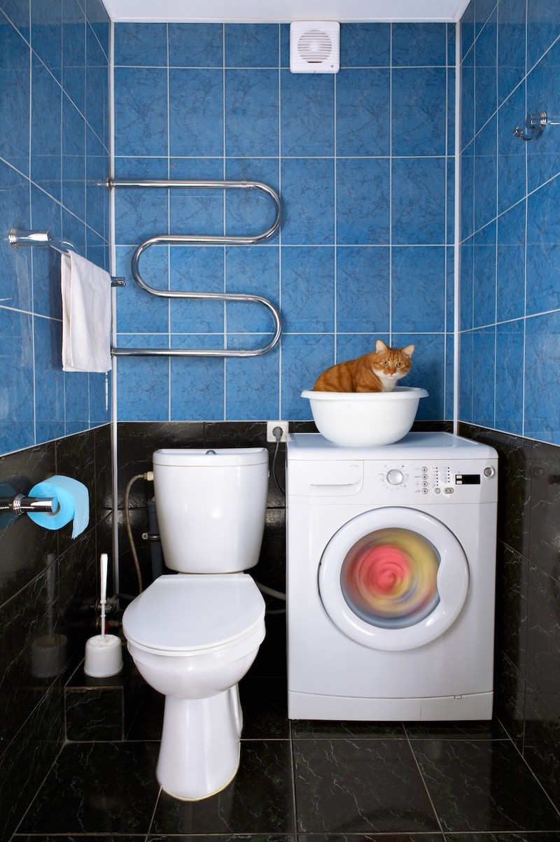 Das Badezimmer ist meistens das kühlste Zimmer im Haus oder der Wohnung.