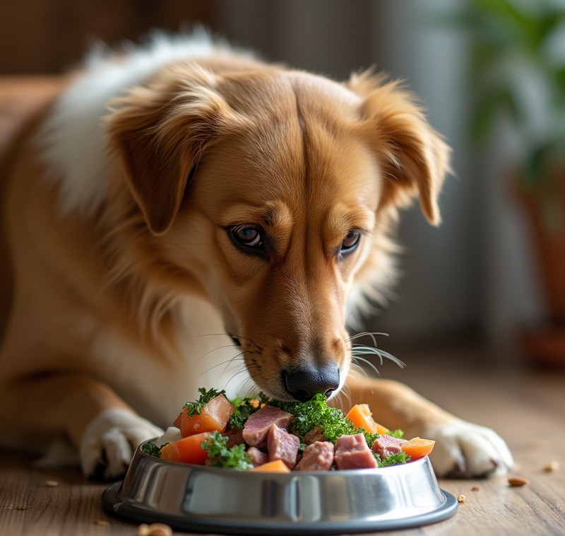 Auch für Hunde gilt: Frische Superfoods sind gesünder als Fertigprodukte.