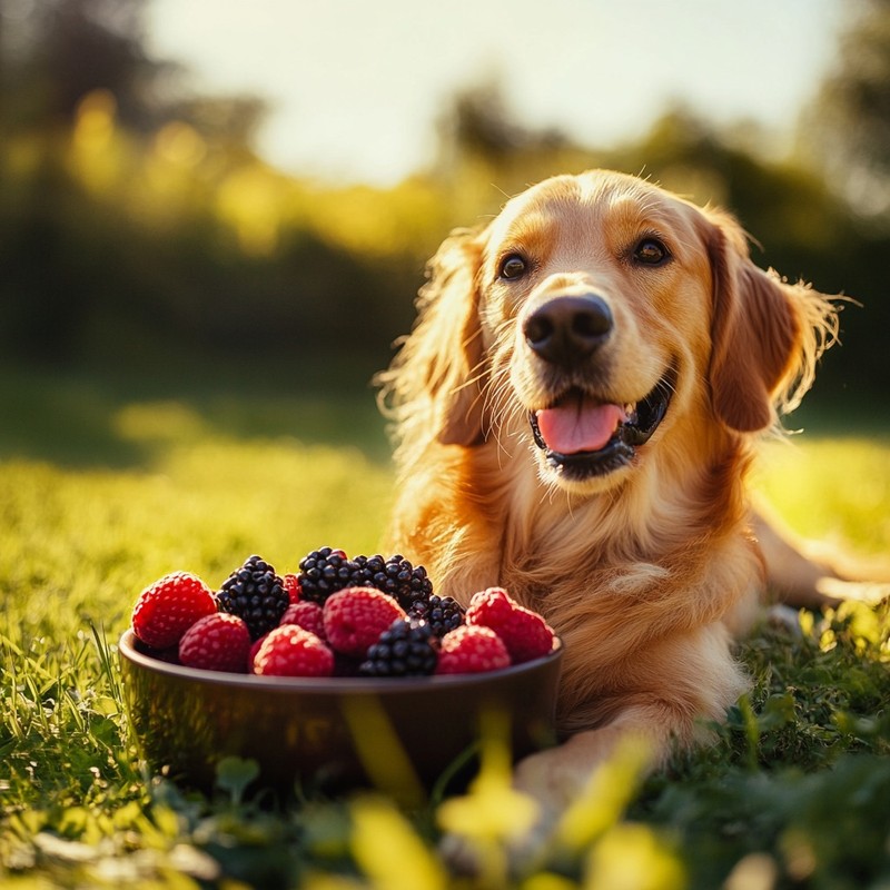 Dank ihrer antioxidativen Superpower bieten Beeren auch für Hunde viele gesundheitliche Vorteile.
